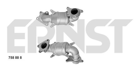ERNST Catalytic converter Article number: 758888 cheaply