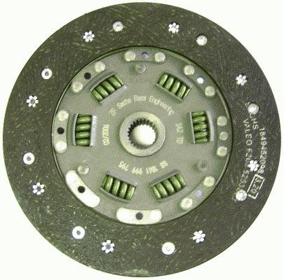 SACHS PERFORMANCE Clutch Disc Article number: 881861 999795 cheaply