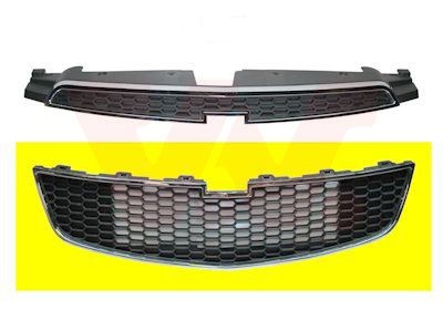 VAN WEZEL Radiator Grille Article number: 0820514 cheaply