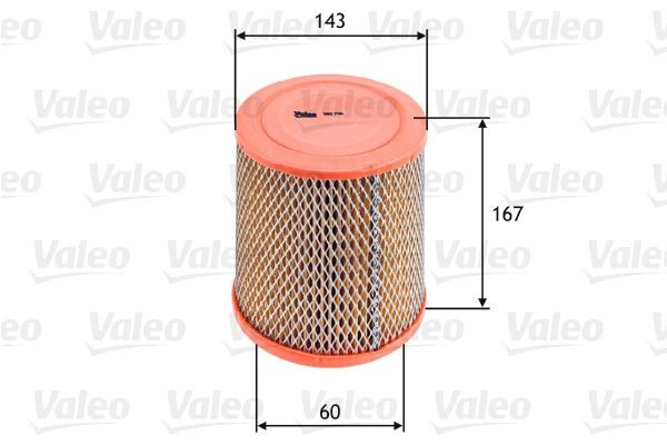 VALEO Õhufilter Artikli number: 585726 soodsalt