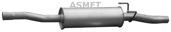 ASMET Middle silencer Article number: 02.055 cheaply