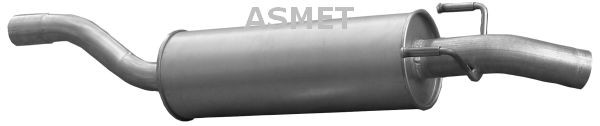 ASMET Rear silencer Article number: 02.056 cheaply