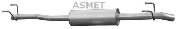 ASMET Rear silencer Article number: 02.058 cheaply