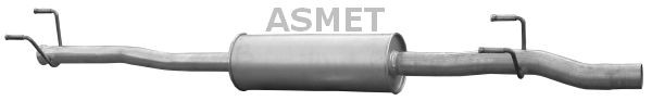 ASMET Middle silencer Article number: 02.059 cheaply