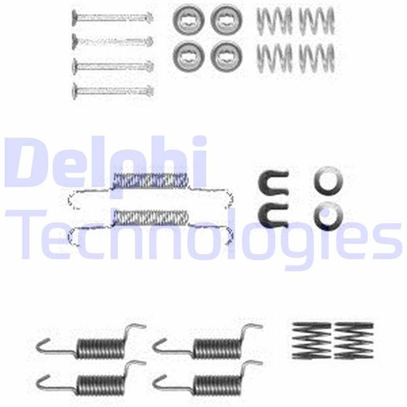 DELPHI LY1367 Lisakomplekt, seisupiduriklotsid ASX 2.0 MIVEC (GA2W) 150 HP Bensiin