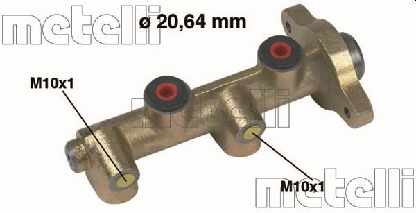 METELLI Peapiduri silinder Artikli number: 05-0117 soodsalt