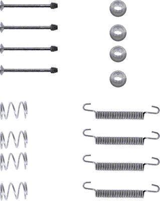 TEXTAR 97008400 Lisakomplekt, seisupiduriklotsid OMEGA 2.5 V6 170 HP Bensiin 2003