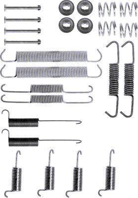 TEXTAR 97008500 Accessory Kit, brake shoes TRANSPORTER 2.4 D Syncro 78 PS Diesel 2003