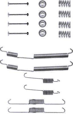 TEXTAR 97010300 Accessory Kit, brake shoes DUCATO 1.9 TD Combinato 80 PS Diesel 2002