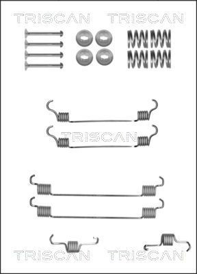 TRISCAN 8105 102597 Lisakomplekt, Piduriklotsid C1 1.0 VTi 69 HP Bensiin 2021