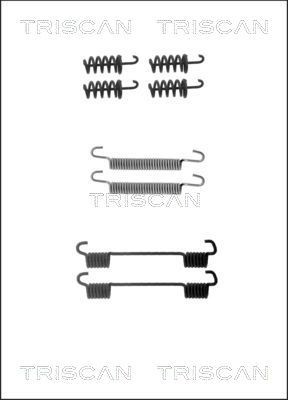 TRISCAN 8105 102605 Brake shoe fitting kit SPRINTER 314 CDI 2.1 (906.731, 906.733, 906.735) 143 PS Diesel 2020