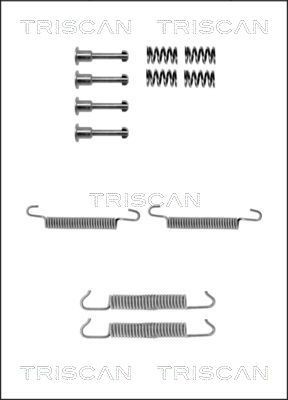TRISCAN 8105 112065 Lisakomplekt, seisupiduriklotsid 3. Seeria M3 CS 460 HP Bensiin 2018