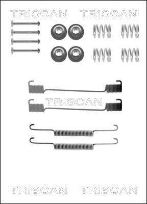 TRISCAN 8105 172465 Lisakomplekt, Piduriklotsid 100 1.4 75 HP Bensiin 1998