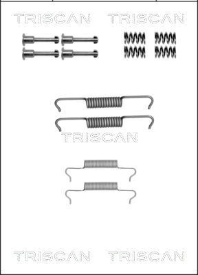 TRISCAN 8105 172468 Lisakomplekt, seisupiduriklotsid 75 2.0 V6 150 HP Bensiin 2005