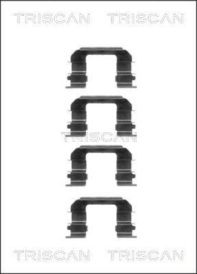 TRISCAN 8105 241604 Set accesorii, placute frana REZZO 1.6 90 CP benzina
