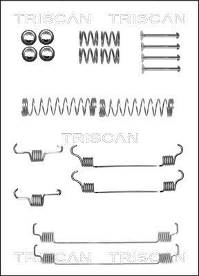 TRISCAN 8105 282570 Accessory Kit, brake shoes CORSA CORSA-e 156 PS Electric