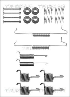 TRISCAN 8105 292517 Set accesorii, sabot de frana LT 2.4 95 CP benzina 1996