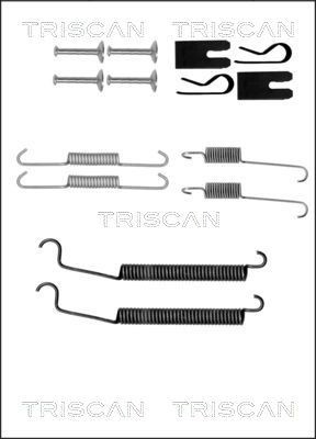 TRISCAN 8105 422590 Set accesorii, sabot de frana COLT 1.3 (Z21A) 92 CP benzina 2012