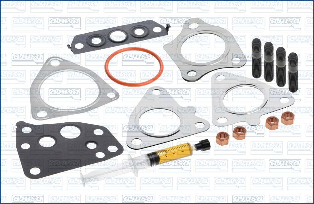 AJUSA JTC11591 Mounting Kit, charger COMMANDER 3.0 CRD 4x4 218 PS Diesel 2010