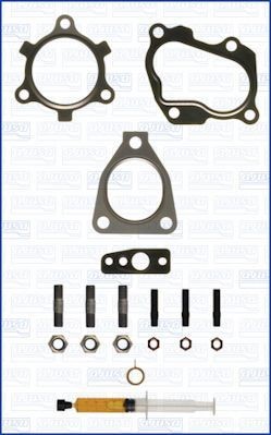 AJUSA JTC11610 Mounting Kit, charger DYNA 2.5 D4d (KDY220_, KDY230_) 88 PS Diesel