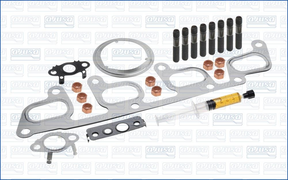 AJUSA JTC11620 Mounting Kit, charger PASSAT 2.0 TDI 4motion 170 PS Diesel 2014