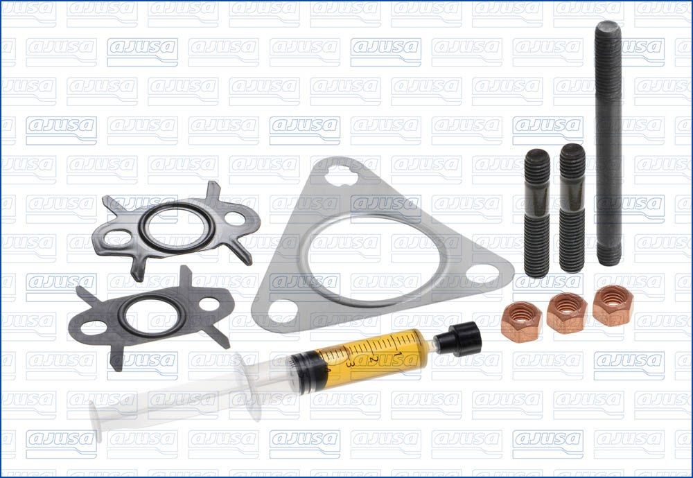 AJUSA JTC11627 Mounting Kit, charger MEGANE 1.9 dCi 110 PS Diesel
