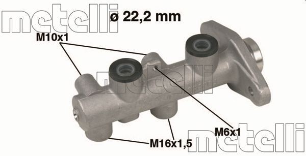 METELLI Pompa centrala, frana număr articol: 05-0345 ieftin