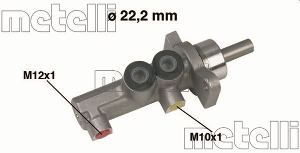 METELLI Peapiduri silinder Artikli number: 05-0381 soodsalt