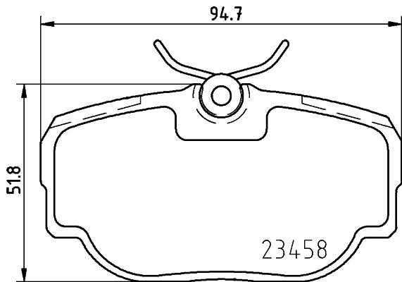 MINTEX Piduriklotsid Artikli number: MDB2470 soodsalt