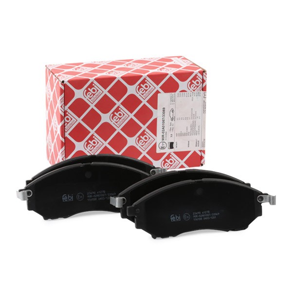 FEBI BILSTEIN Brake pad set Article number: 116188 cheaply