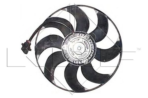 NRF Fan, radiator Article number: 47375 cheaply