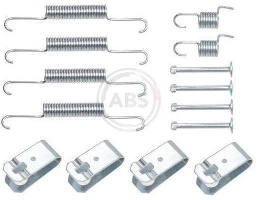 A.B.S. 0895Q Brake shoe fitting kit CR-V 2.0 i-VTEC (RE5, RE1) 150 PS Petrol