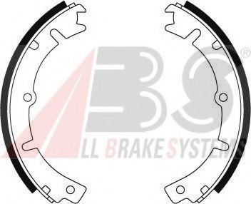 A.B.S. Brake Shoe Set Article number: 8753 cheaply