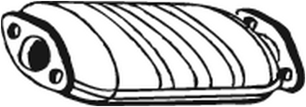 BOSAL Middle silencer Article number: 171-689 cheaply
