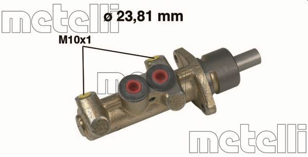 METELLI Peapiduri silinder Artikli number: 05-0252 soodsalt