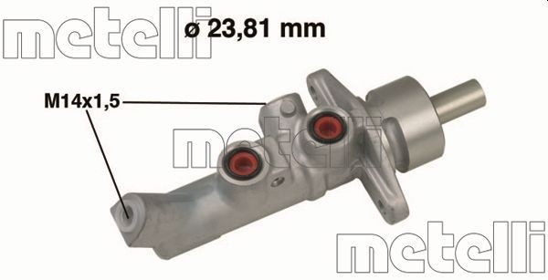 METELLI Brake master cylinder Article number: 05-0648 cheaply