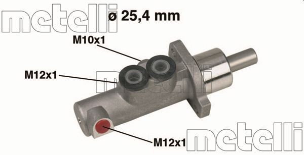 METELLI Peapiduri silinder Artikli number: 05-0440 soodsalt