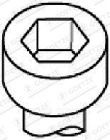 GOETZE Bolt Kit, cylinder head Article number: 22-29001B cheaply