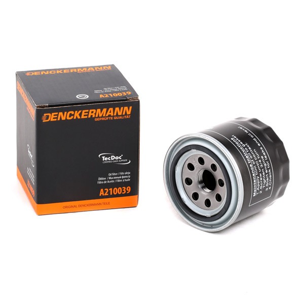 DENCKERMANN Oil filter Article number: A210039 cheaply