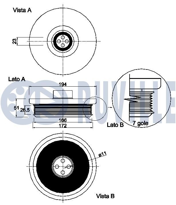 RUVILLE Wheel bearing kit Article number: 4079 cheaply