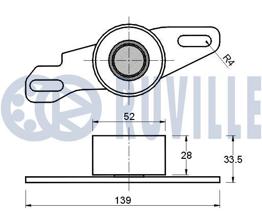 RUVILLE Gear, camshaft Article number: 3455009 cheaply