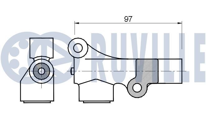 RUVILLE Wheel bearing kit Article number: 6827 cheaply