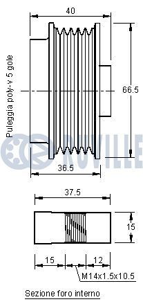 RUVILLE Wheel bearing kit Article number: 6969 cheaply