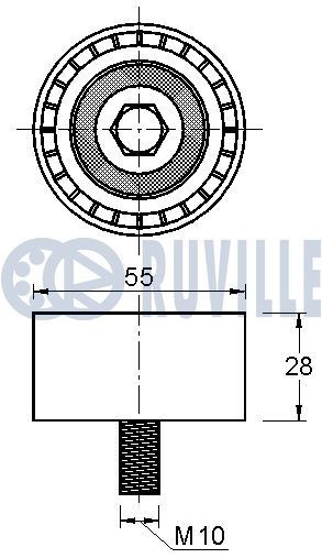RUVILLE Wheel bearing kit Article number: 6994 cheaply