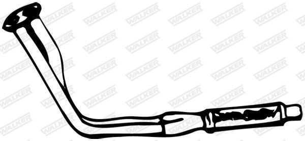 WALKER Exhaust Pipe Article number: 03442 cheaply