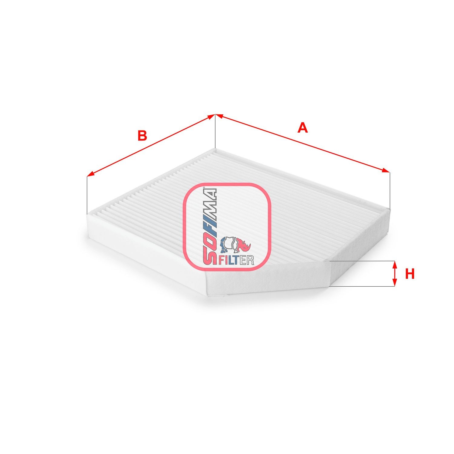 SOFIMA Fuel filter Article number: S 1018 B cheaply