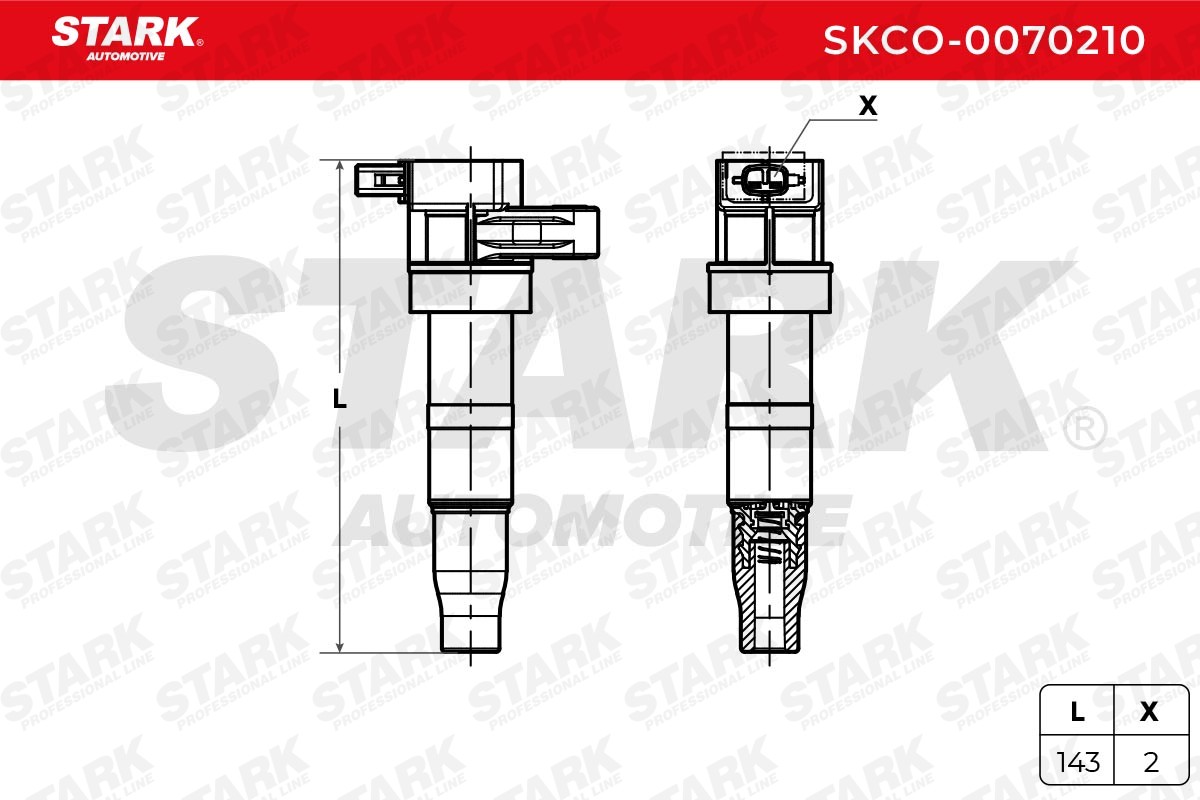 STARK Ignition coil Article number: SKCO-0070210 cheaply