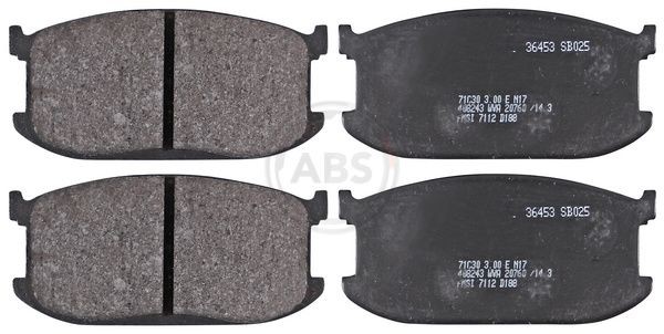 A.B.S. Brake pad set Article number: 36453 cheaply