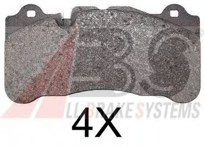 A.B.S. Bremseklodser SMARTKIT Varenummer: 37838 OE billige