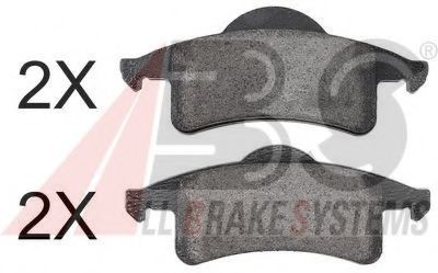 A.B.S. Brake pad set Article number: 38791 OE cheaply